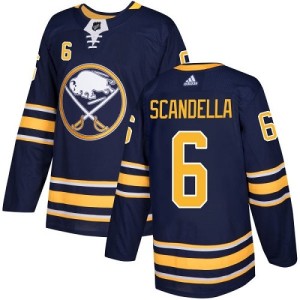 Marco Scandella Youth Adidas Buffalo Sabres Authentic Navy Blue Home Jersey