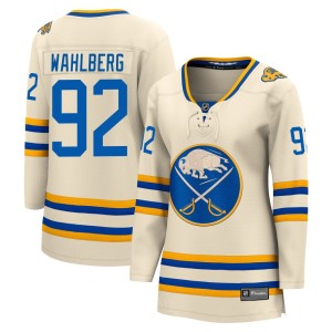 Anton Wahlberg Women's Fanatics Branded Buffalo Sabres Breakaway Cream 2022 Heritage Classic Jersey