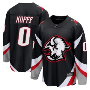 Tyler Kopff Youth Fanatics Buffalo Sabres Breakaway Black Alternate Jersey