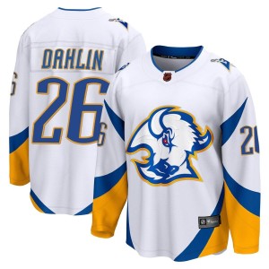 Rasmus Dahlin 26 Buffalo Sabres 2022-23 Goathead Third Women Premier  Breakaway Player Jersey Black - Bluefink