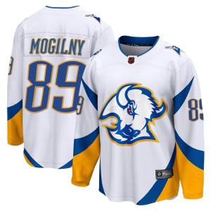 Alexander Mogilny Youth Fanatics Branded Buffalo Sabres Breakaway White Special Edition 2.0 Jersey