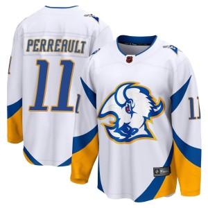 Gilbert Perreault Youth Fanatics Branded Buffalo Sabres Breakaway White Special Edition 2.0 Jersey