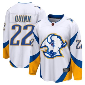 Jack Quinn Youth Fanatics Branded Buffalo Sabres Breakaway White Special Edition 2.0 Jersey