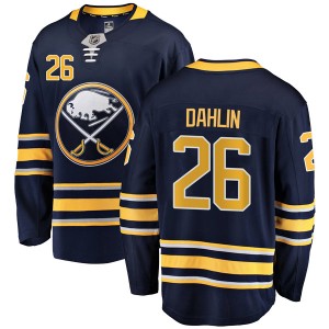 Rasmus Dahlin Youth Fanatics Branded Buffalo Sabres Breakaway Navy Blue Home Jersey