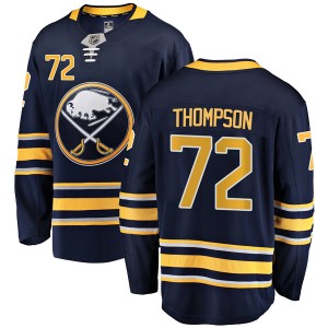 Tage Thompson Youth Fanatics Branded Buffalo Sabres Breakaway Navy Blue Home Jersey