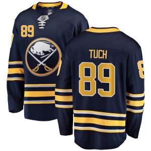 Alex Tuch Youth Fanatics Branded Buffalo Sabres Breakaway Navy Blue Home Jersey