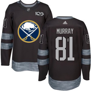 Brett Murray Men's Buffalo Sabres Authentic Black 1917-2017 100th Anniversary Jersey