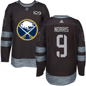 Josh Norris Men's Buffalo Sabres Authentic Black 1917-2017 100th Anniversary Jersey