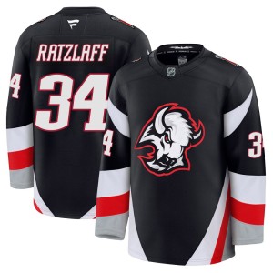 Scott Ratzlaff Youth Fanatics Buffalo Sabres Premium Black Alternate Jersey