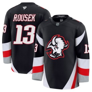 Lukas Rousek Youth Fanatics Buffalo Sabres Premium Black Alternate Jersey