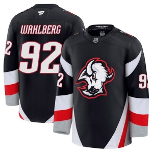 Anton Wahlberg Youth Fanatics Buffalo Sabres Premium Black Alternate Jersey