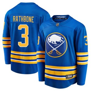 Jack Rathbone Men's Fanatics Branded Buffalo Sabres Premier Royal Breakaway Home Jersey