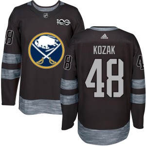 Tyson Kozak Youth Buffalo Sabres Authentic Black 1917-2017 100th Anniversary Jersey
