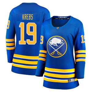 Peyton Krebs Women's Fanatics Branded Buffalo Sabres Breakaway Royal 2020/21 Home Jersey