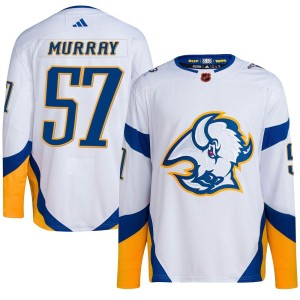 Brett Murray Youth Adidas Buffalo Sabres Authentic White Reverse Retro 2.0 Jersey