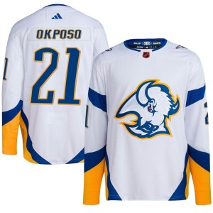 Kyle Okposo Youth Adidas Buffalo Sabres Authentic White Reverse Retro 2.0 Jersey