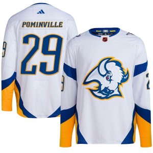 Jason Pominville Youth Adidas Buffalo Sabres Authentic White Reverse Retro 2.0 Jersey