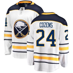 Dylan Cozens Youth Fanatics Branded Buffalo Sabres Breakaway White Away Jersey