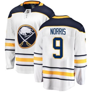 Josh Norris Youth Fanatics Branded Buffalo Sabres Breakaway White Away Jersey