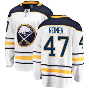 James Reimer Youth Fanatics Branded Buffalo Sabres Breakaway White Away Jersey