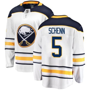 Luke Schenn Youth Fanatics Branded Buffalo Sabres Breakaway White Away Jersey