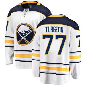 Pierre Turgeon Youth Fanatics Branded Buffalo Sabres Breakaway White Away Jersey