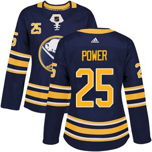 Owen Power Women's Adidas Buffalo Sabres Authentic Navy Home Jersey
