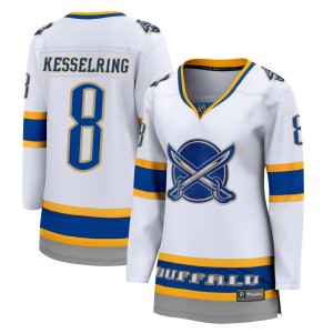 Michael Kesselring Women's Fanatics Branded Buffalo Sabres Breakaway White 2020/21 Special Edition Jersey