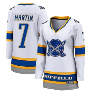 Rick Martin Women's Fanatics Branded Buffalo Sabres Breakaway White 2020/21 Special Edition Jersey