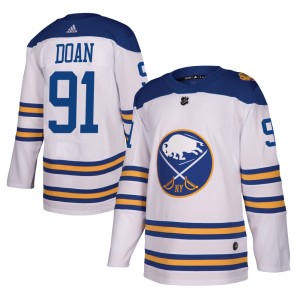 Josh Doan Youth Adidas Buffalo Sabres Authentic White 2018 Winter Classic Jersey