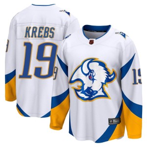 Peyton Krebs Men's Fanatics Branded Buffalo Sabres Breakaway White Special Edition 2.0 Jersey