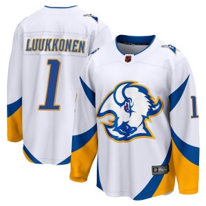 Ukko-Pekka Luukkonen Men's Fanatics Branded Buffalo Sabres Breakaway White Special Edition 2.0 Jersey