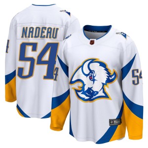 Olivier Nadeau Men's Fanatics Branded Buffalo Sabres Breakaway White Special Edition 2.0 Jersey