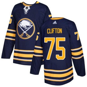 Connor Clifton Youth Adidas Buffalo Sabres Authentic Navy Home Jersey