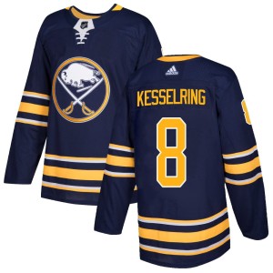 Michael Kesselring Youth Adidas Buffalo Sabres Authentic Navy Home Jersey