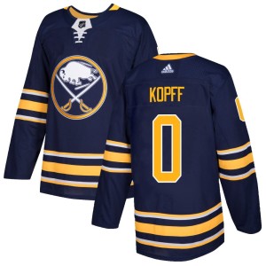 Tyler Kopff Youth Adidas Buffalo Sabres Authentic Navy Home Jersey