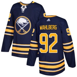 Anton Wahlberg Youth Adidas Buffalo Sabres Authentic Navy Home Jersey