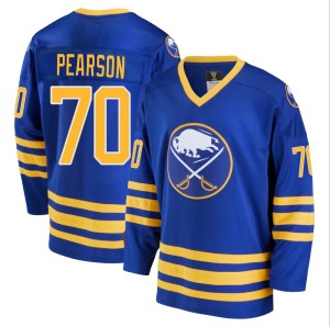 Tanner Pearson Youth Fanatics Branded Buffalo Sabres Premier Royal Breakaway Heritage Jersey