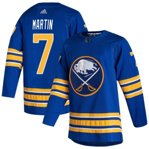 Rick Martin Men's Adidas Buffalo Sabres Authentic Royal 2020/21 Home Jersey