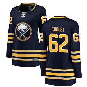 Devin Cooley Women's Fanatics Branded Buffalo Sabres Breakaway Navy Blue Home Jersey