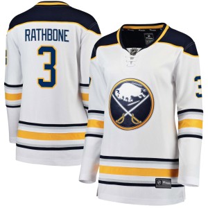 Jack Rathbone Women's Fanatics Branded Buffalo Sabres Breakaway White Away Jersey