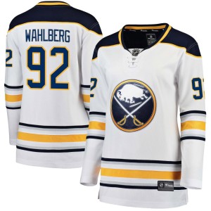 Anton Wahlberg Women's Fanatics Branded Buffalo Sabres Breakaway White Away Jersey