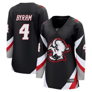 Bowen Byram Women's Fanatics Buffalo Sabres Breakaway Black Alternate Jersey
