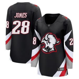 Zac Jones Women's Fanatics Buffalo Sabres Breakaway Black Alternate Jersey