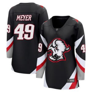 Carson Meyer Women's Fanatics Buffalo Sabres Breakaway Black Alternate Jersey