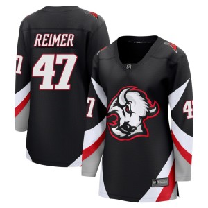 James Reimer Women's Fanatics Buffalo Sabres Breakaway Black Alternate Jersey