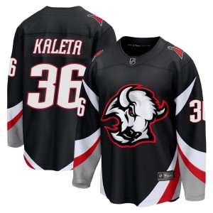 Patrick Kaleta Men's Fanatics Buffalo Sabres Breakaway Black Alternate Jersey