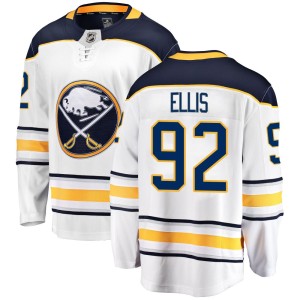 Colten Ellis Men's Fanatics Branded Buffalo Sabres Breakaway White Away Jersey