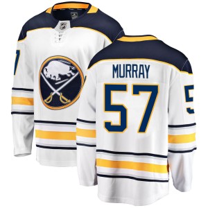 Brett Murray Men's Fanatics Branded Buffalo Sabres Breakaway White Away Jersey