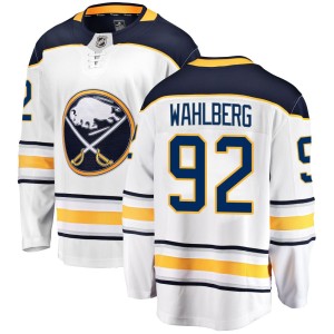 Anton Wahlberg Men's Fanatics Branded Buffalo Sabres Breakaway White Away Jersey